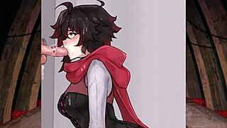 weiss dominates in rwby hentai joi femdom denial cbt feminisation.