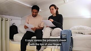 Roommates Engage In Dirty Talk Roleplay