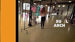 Pov action with Sybil and Subil Arch sucking hard! 😍