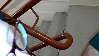 close-up face shot in video scene