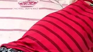 giving blowjob to big old cock in pov