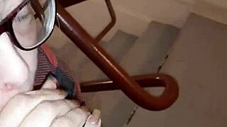 close-up face shot in video scene