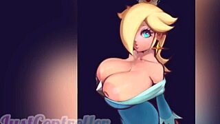 princess rosalina 3 - super mario hentai compilation with kissing scenes.