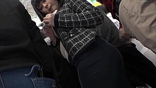 on the train with shemale cumshot scenes