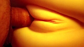 enjoying the intimate moment of making love with someone cute