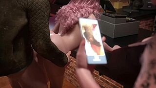 Pink Japanese Beauty with Big Tits Gets Wild. Creampie Action in 3D Anime Leaves Her Shaking! 😍