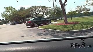 Does Ebony Hottie Ride White Cock?