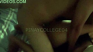 Oh, the sweetness of our Pinay maid's pussy while fucking hard!