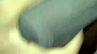 Young guy masturbating in gay handjob session