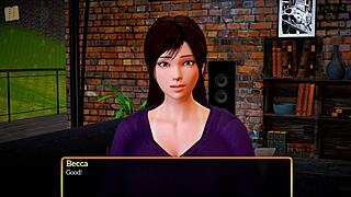 My New Family 412 - Busty Brunette MILF in Erotic Hentai Game 😘