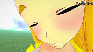 Blonde rescues Zelda and fucks in pov