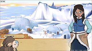 in 4 elements trainer book 1 slav part 7, there's big boob sex happening