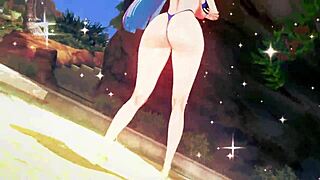 nijisanji lize helesta wigglewiggle mmd