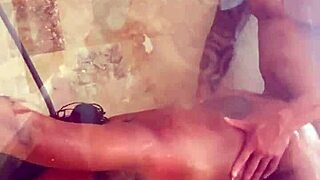 lady raex shower scene with big cock?