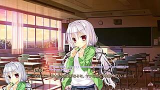 in primal hearts route 2 scene 1, the story unfolds with intense action and subtitles