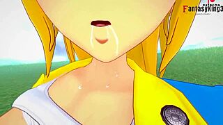 Blonde rescues Zelda and fucks in pov