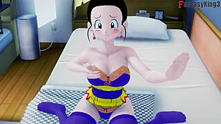 Chichi and Gohan cuckold Goku in Dragon Ball fantasy