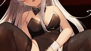 Bunny Girl Hibiki-Chan Riding And Creampied