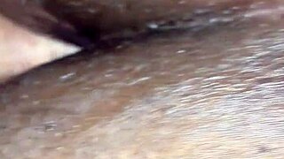 I'm fucking her doggystyle, she's so fat and bent over. Her pussy loves that big black cock