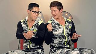 peter le and steven andrade in naked challenge game