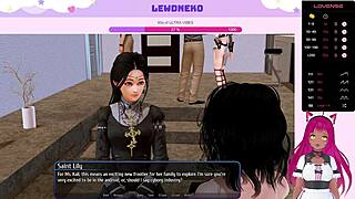 Vtuber Lewdneko Plays Harem Hotel With Big Tits Maids In Bdsm