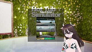 Dive into this hot tub simulator with sexy bikini babes showing off big tits and ass.