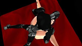 Tesa Rocker Gets Anal Fucked By Machines In Hentai Cartoon Scene.