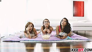 Best friends chilling with Netflix. Guess what happens next?