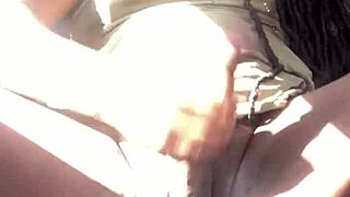 Do you like this shemale's creamy wet bussy?