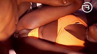 Date with horny tinder babe leads to double cum