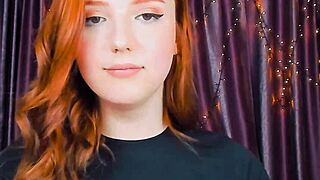 amazing redhead chats online in costume