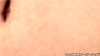 Intense Focus On Japanese Navel Fetish