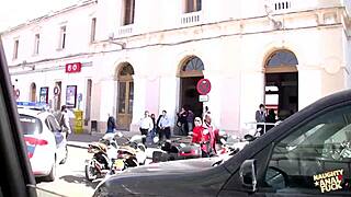 Young Couple's Wild Anal Sex Rocks Pickup Truck in Forest!