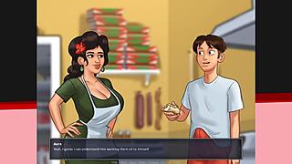 summertime saga ep 32, 'kiss me' scene