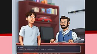 summertime saga ep 32, 'kiss me' scene