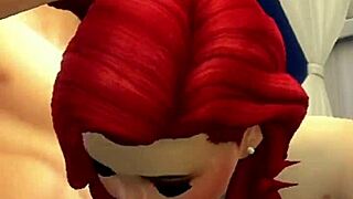 redhead gets licked and fucked in cuckold scenario