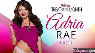 twistys: adria rae masturbates with toys on a boring sunday?