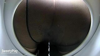 Milf Pees In Pantyhose On Hidden Cam
