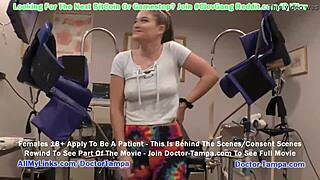 Clov Becomes Doctor Tampa Examining Kendra Heart With Nurse Lenna Lux's Help