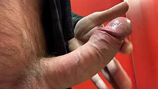 i got caught teasing in my new bathrobe