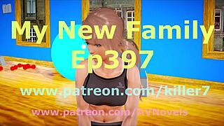 My New Family 397 - Big Tits And Ass In Erotic Cartoon Game