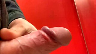 i got caught teasing in my new bathrobe