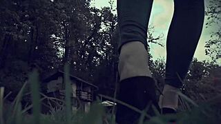 You are a dirty worm in shoes feet femdom mistress fetish