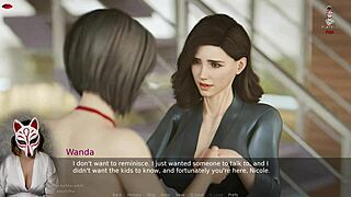 Ms. Denvers in episode 7 of the cartoon game.