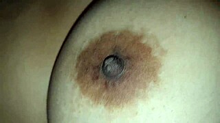 I'm squeezing my step nipples while s