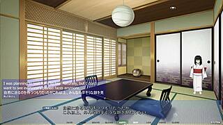 akumeru family - mahiru route part 11 - impregenating the athlete with big tits and ass