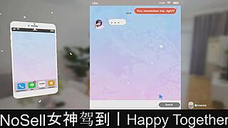 they play a fun dating game and feel happy together in part one.