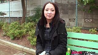 Japanese Teen Saki Masuda with Older Man