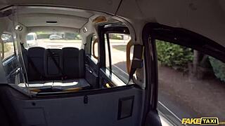 Fake Taxi: British Blonde Candy Banks BENDS Wildly