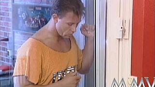 hey, wanna see this excited beauty lick a massive hairy cock?